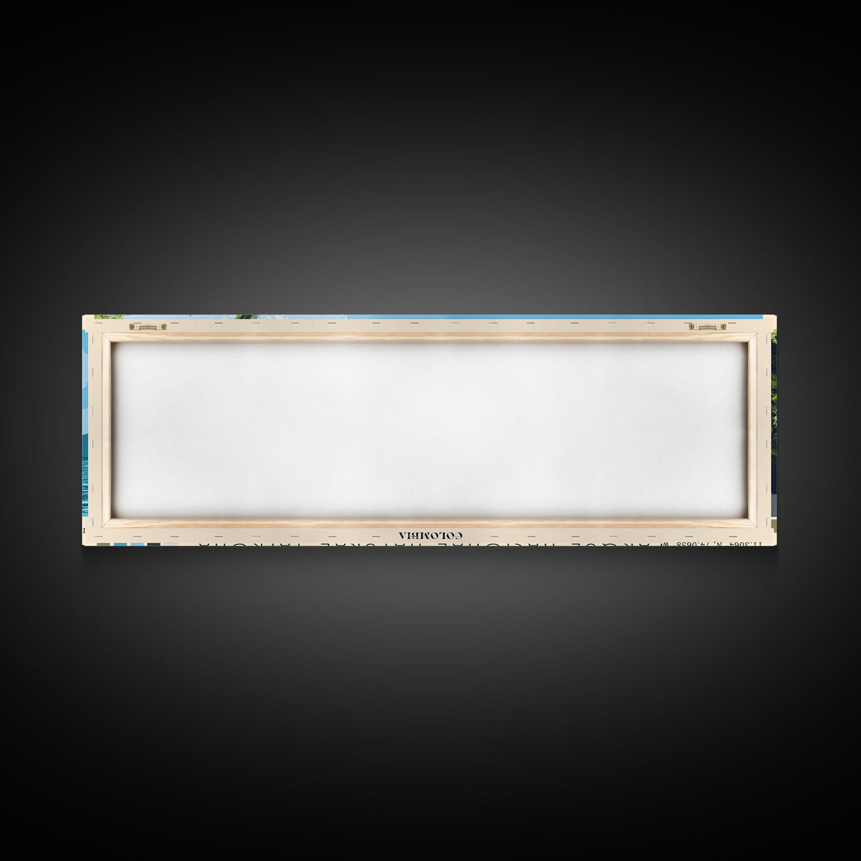 Parque Nacional Natural Tayrona, Colombia Panoramic Print, Vacation Gift, Colombia Wall Art, Beach Painting, Beach Decor, Beach Or Lakehouse Art