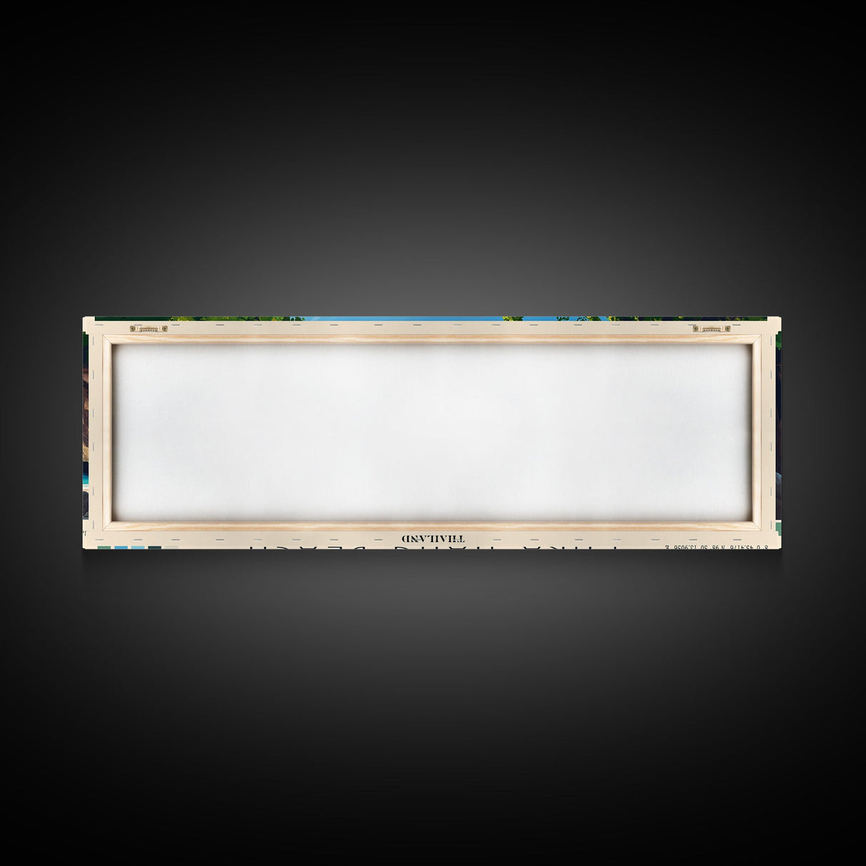 Phra Nang Beach, Thailand Panoramic Beach Print, Vacation Gift, Thailand Wall Art, Beach Painting, Beach Decor, Beach Painting