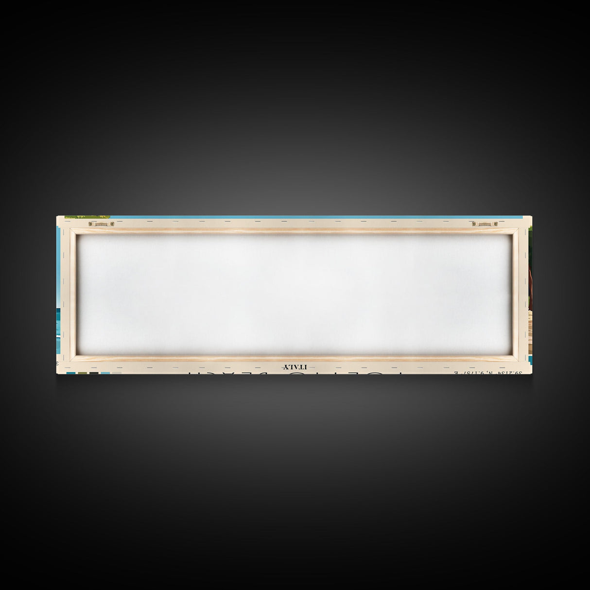 Poetto Beach, Italy Panoramic Print, Vacation Gift, Italy Wall Art, Vacation Wall Art, Vacatation Memories, Beach Decor, Beach Or Lakehouse Art