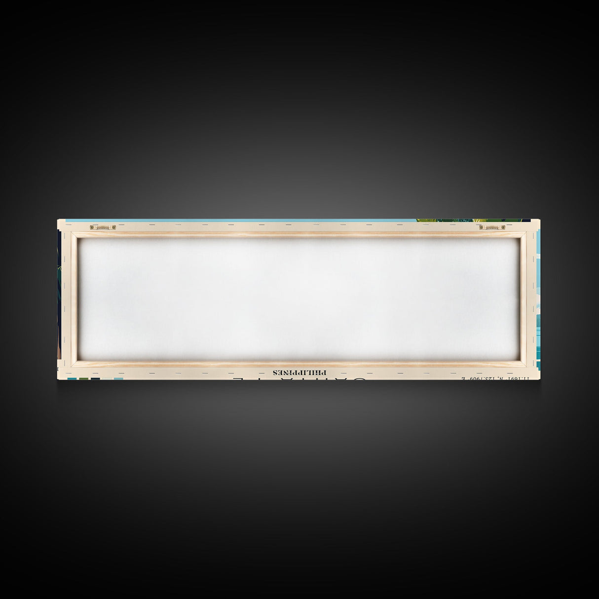 Santa Fe, Philippines Panoramic Print, Vacation Gift, Philippines Wall Art, Vacation Wall Art, Vacatation Memories, Beach Decor, Beach Or Lakehouse Art