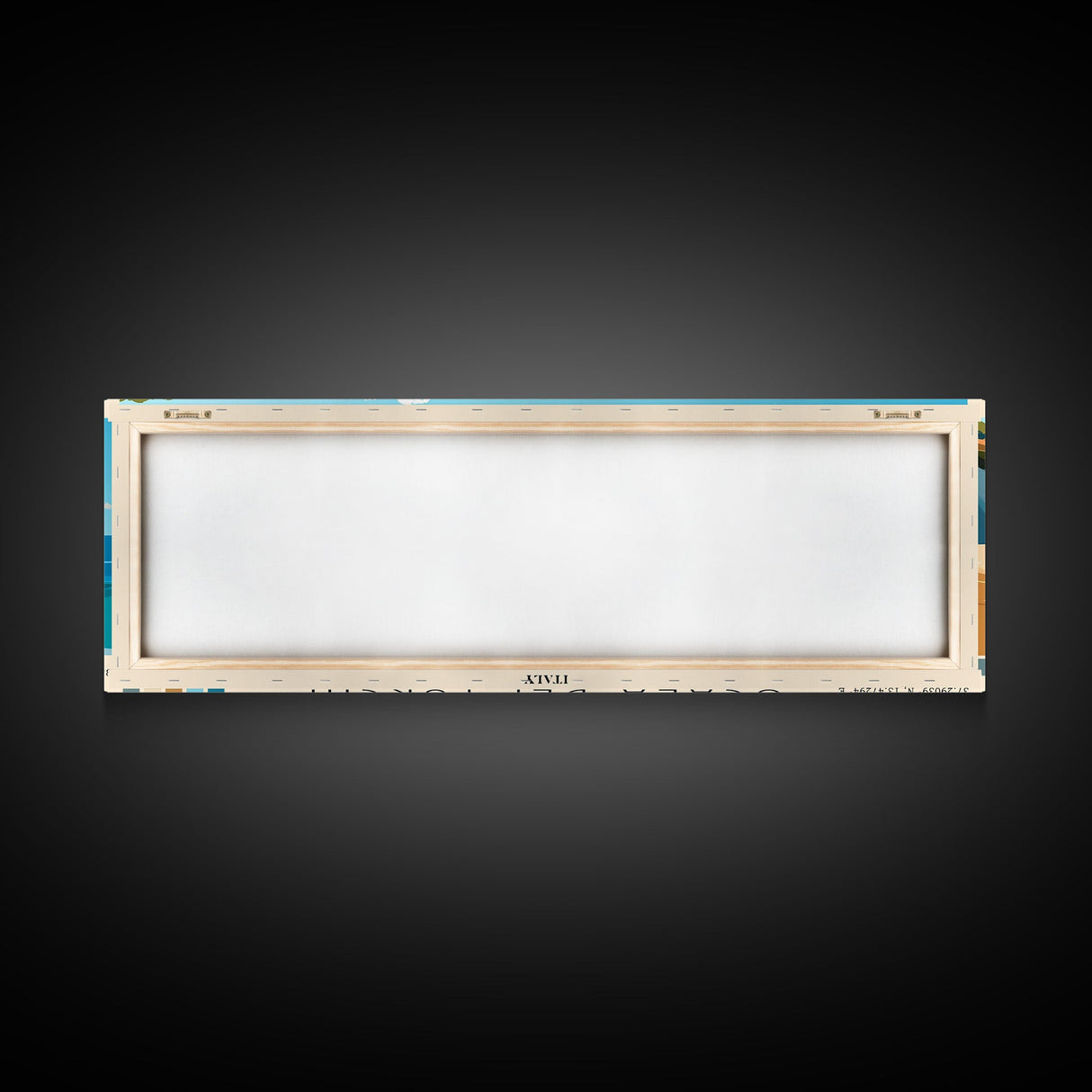 Scala dei Turchi, Italy Panoramic Print, Vacation Gift, Italy Wall Art, Beach Painting, Beach Decor, Large Wall Art, Wood Frame Art