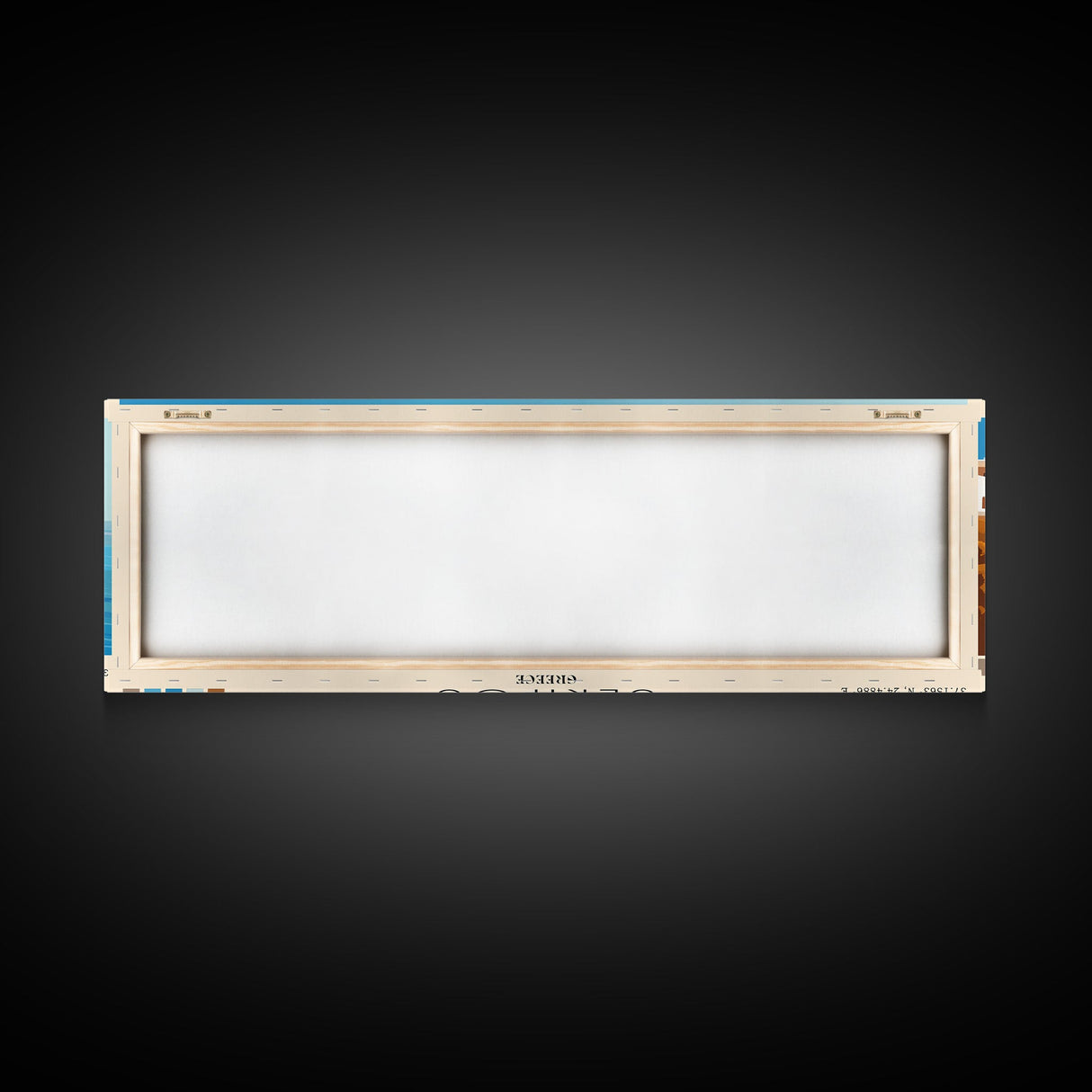 Serifos, Greece Panoramic Print, Vacation Gift, Greece Wall Art, Beach Painting, Beach Decor, Beach Or Lakehouse Art