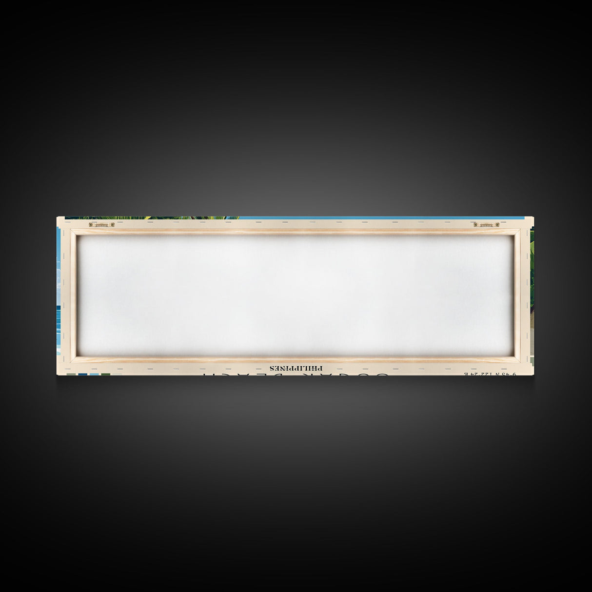 Sugar Beach, Philippines Panoramic Print, Vacation Gift, Philippines Wall Art, Vacation Wall Art, Vacatation Memories, Beach Decor, Beach Or Lakehouse Art