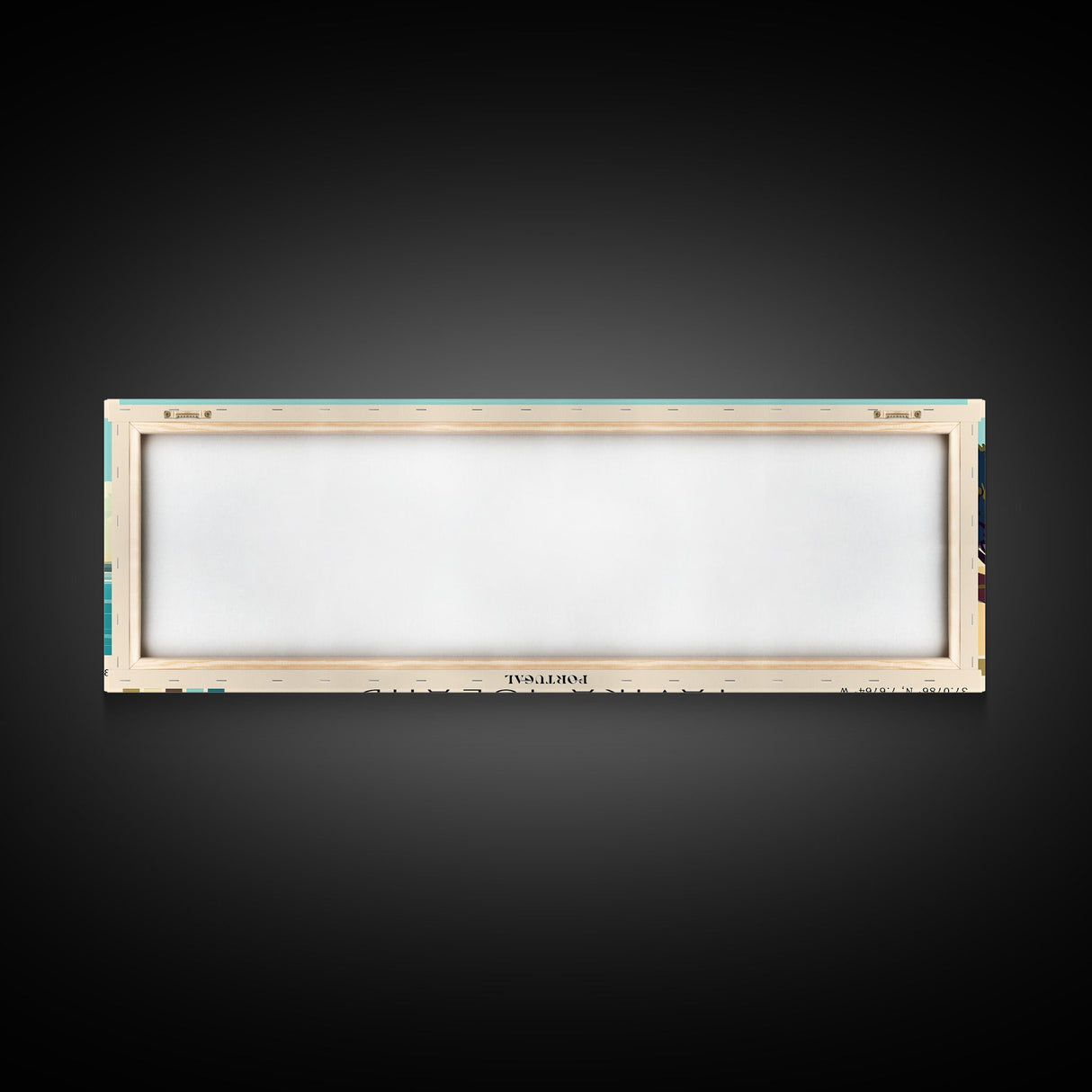 Tavira Island, Portugal Panoramic Beach Print, Vacation Gift, Portugal Wall Art, Beach Painting, Beach Decor, Beach Painting