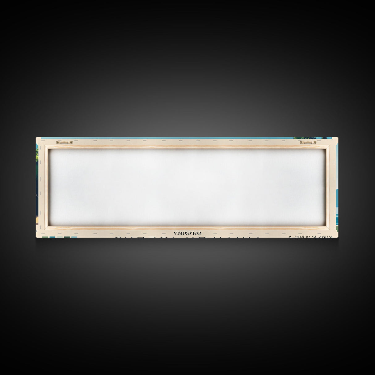 Tintipán Island, Colombia Panoramic Print, Vacation Gift, Colombia Wall Art, Vacation Wall Art, Vacatation Memories, Beach Decor, Beach Or Lakehouse Art