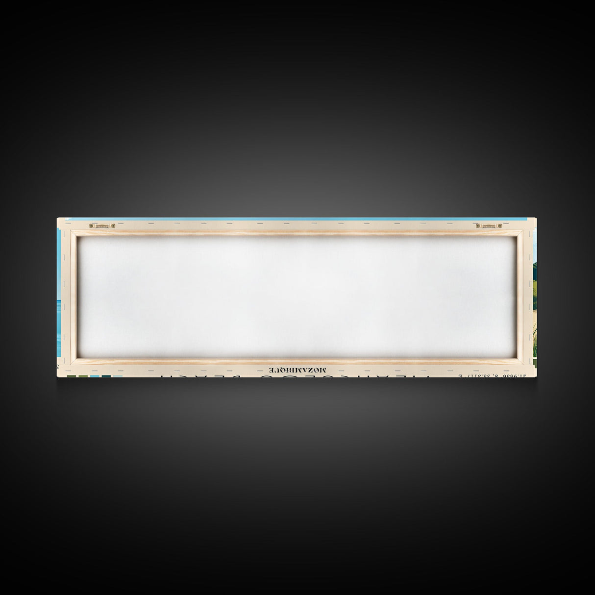 Vilanculos Beach, Mozambique Panoramic Print, Vacation Gift, Mozambique Wall Art, Beach Painting, Beach Decor, Large Wall Art, Wood Frame Art