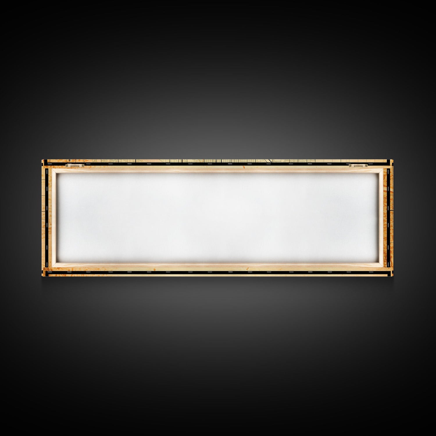 Panoramic Distressed Fresno California Map, Framed Canvas Print Or Poster, California Map Print, City Wall Art Map Print, Rustic Map Art