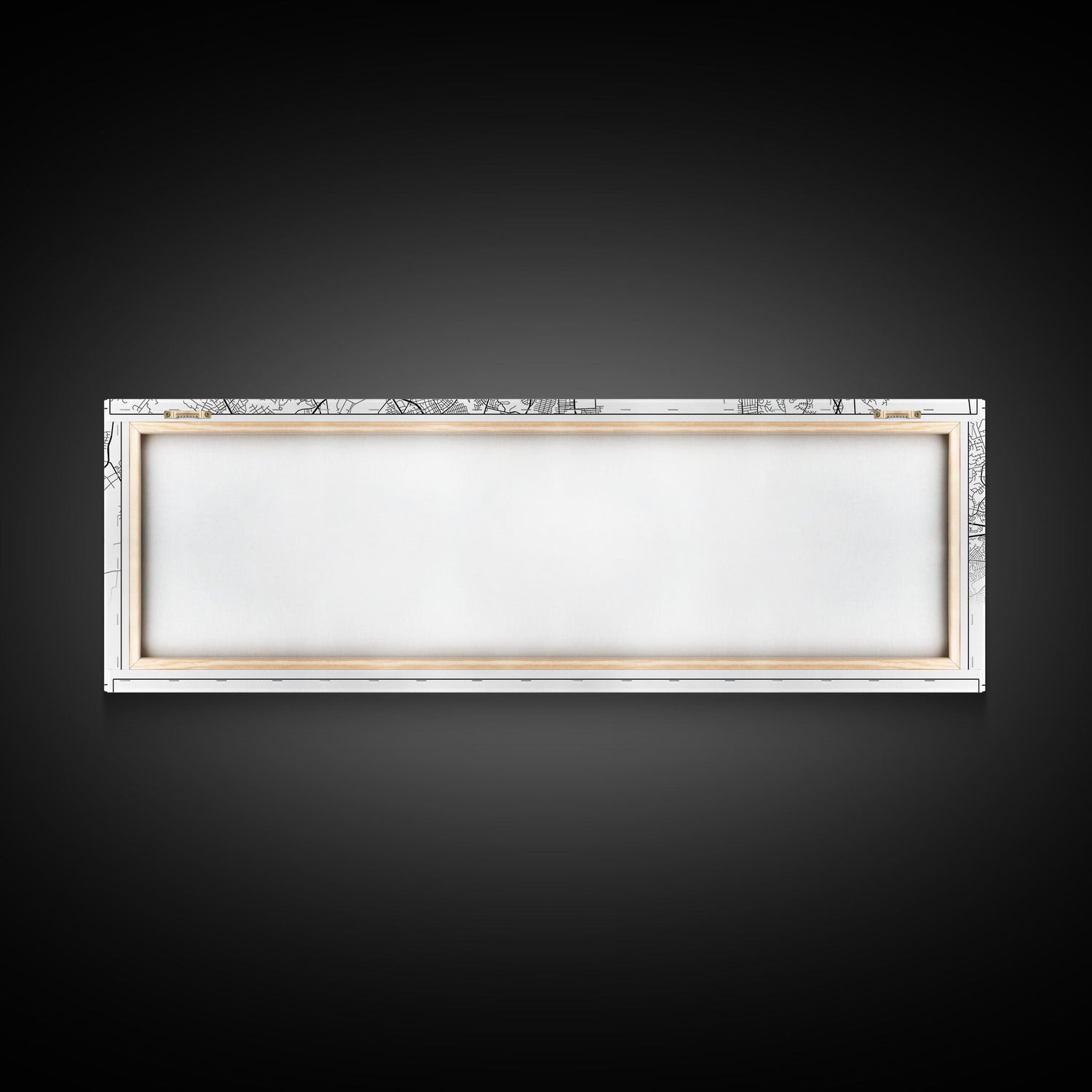 Panoramic Chesapeake City Map, Virginia Art, Map Print, Minimalist Wall Art, Canvas Art, Housewarming Gift, Street Map Art, Closing Gift