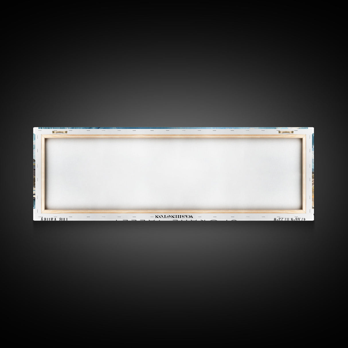 Spokane Valley Washington Travel Poster, Framed Canvas Print, Office Art, Wall Hanging, Travel Gift, Living Room Art, Vintage Style