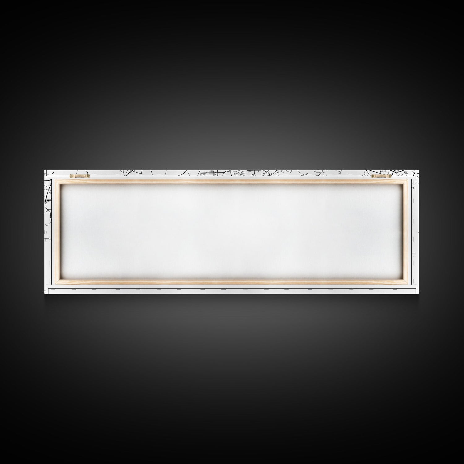 Panoramic Durham City Map, North Carolina Art, Map Print, Minimalist Wall Art, Canvas Art, Housewarming Gift, Street Map Art, Closing Gift