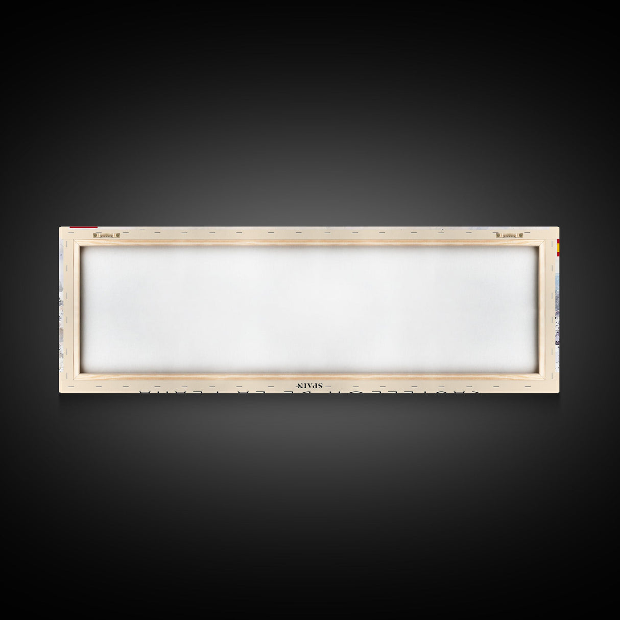 Castellon de la Plana Spain Wall Art, Panoramic Travel Poster, Panoramic Framed Canvas Print, City Wall Art, Wall Hanging Home Decor, Travel Art