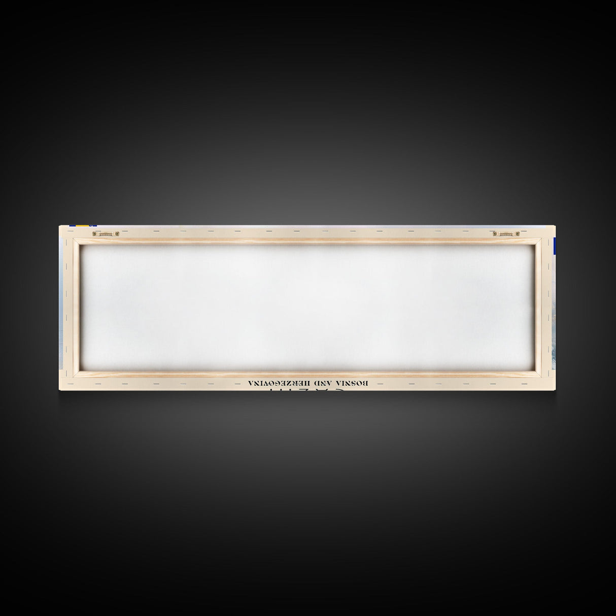 Cazin Bosnia Travel Art, City Art, Framed Canvas Print or Metal Wall Art, Europe Travel Poster, Panoramic Wall Art, Extra Wide Wall Art