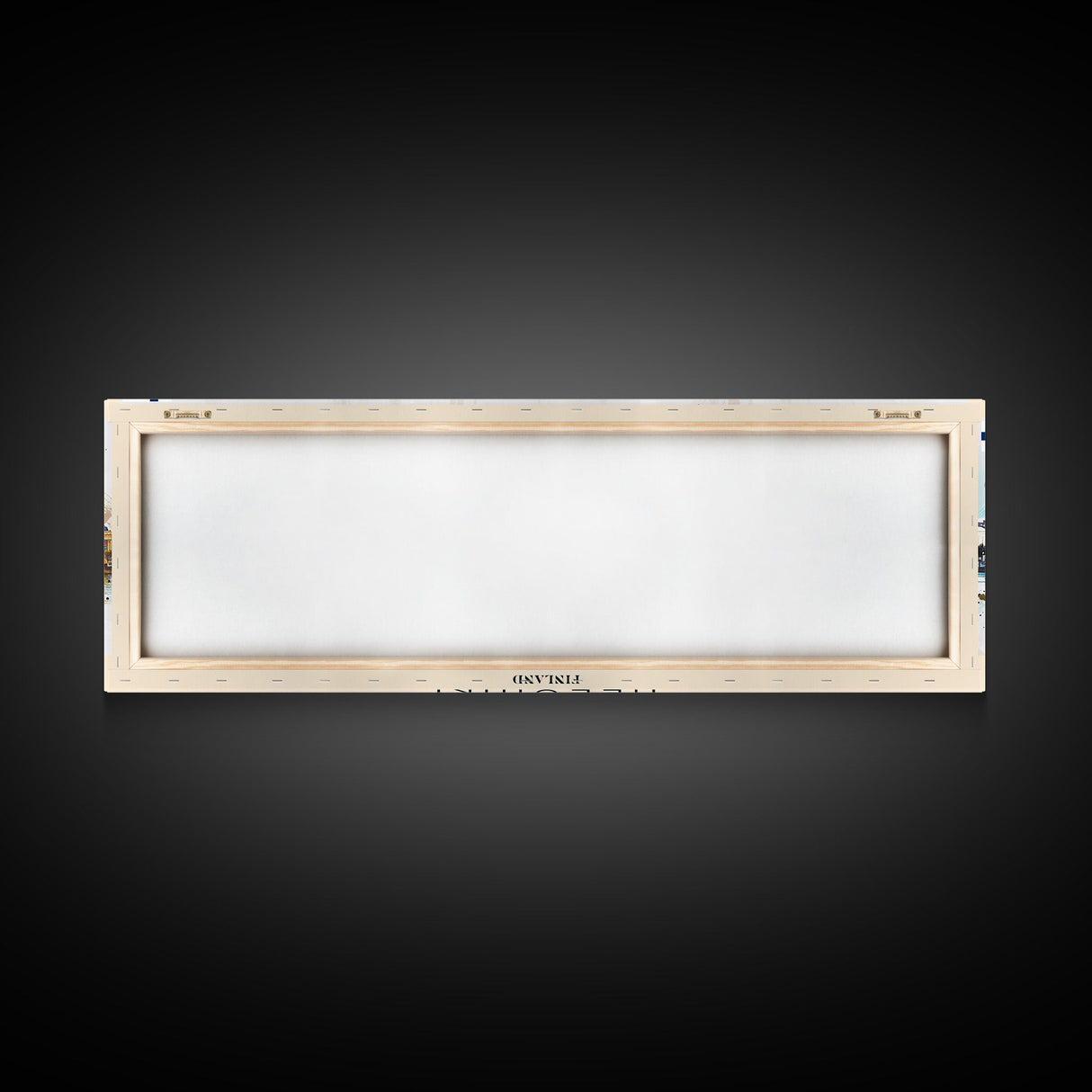 Helsinki Finland Travel Art, City Art, Framed Canvas Print or Metal Wall Art, Europe Travel Poster, Panoramic Wall Art, Extra Wide Wall Art