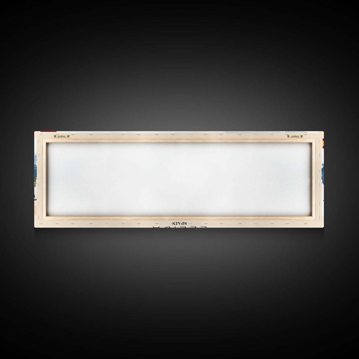 Lleida Spain Travel Print Wall Art, Panoramic City Art, Travel Art, Wall Decor, Vacation Gift, Framed Canvas Print Or Metal Art