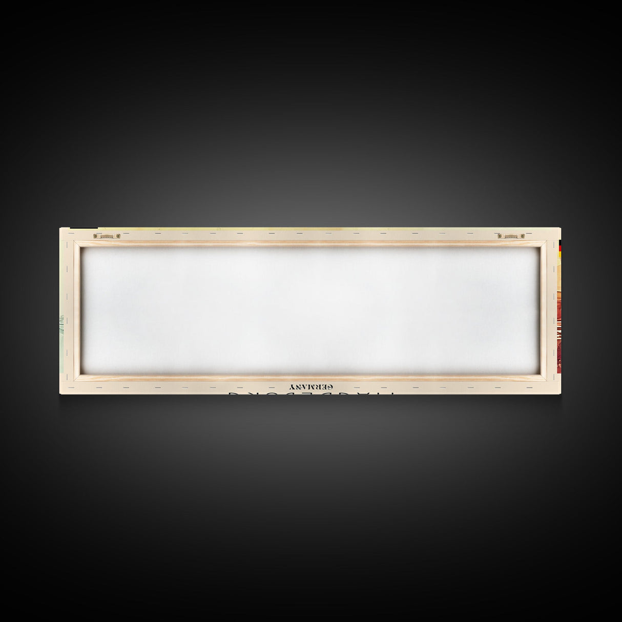 Magdeburg Germany Wall Art, Panoramic Travel Poster, Panoramic Framed Canvas Print, City Wall Art, Wall Hanging Home Decor, Travel Art