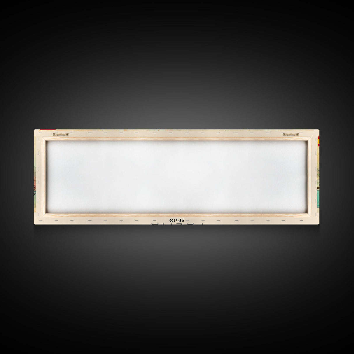 Palma Spain Travel Art, City Art, Framed Canvas Print or Metal Wall Art, Europe Travel Poster, Panoramic Wall Art, Extra Wide Wall Art