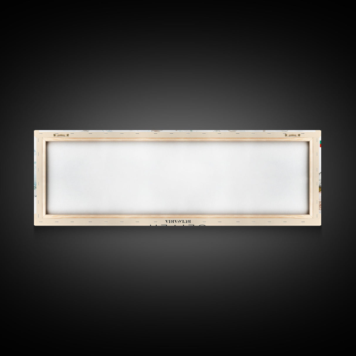 Sliven Bulgaria Wall Art, Panoramic Travel Poster, Panoramic Framed Canvas Print, City Wall Art, Wall Hanging Home Decor, Travel Art