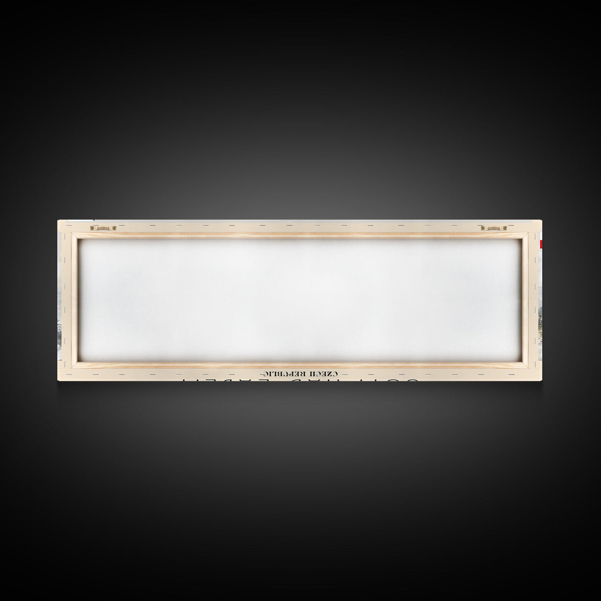 ÚstÍ nad Labem Czech Republic Wall Art, Panoramic Travel Poster, Panoramic Framed Canvas Print, City Wall Art, Wall Hanging Home Decor, Travel Art