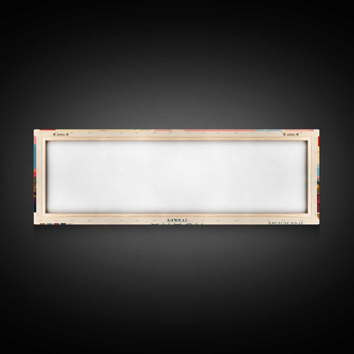 Adana Turkey Travel Art, City Art, Framed Canvas Print or Metal Wall Art, Europe Travel Poster, Panoramic Wall Art, Extra Wide Wall Art