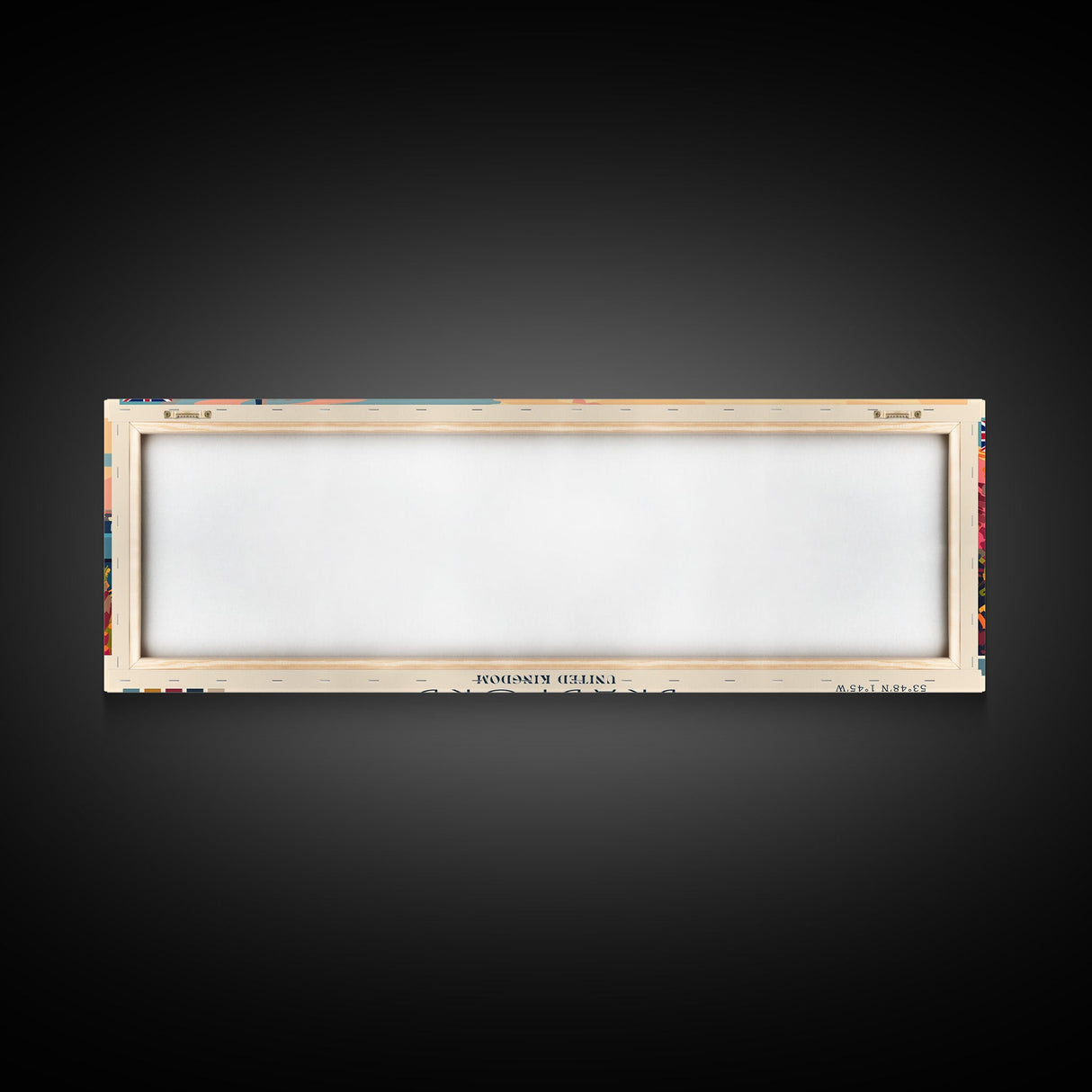 Bradford United Kingdom Travel Print Wall Art, Panoramic City Art, Travel Art, Wall Decor, Vacation Gift, Framed Canvas Print Or Metal Art