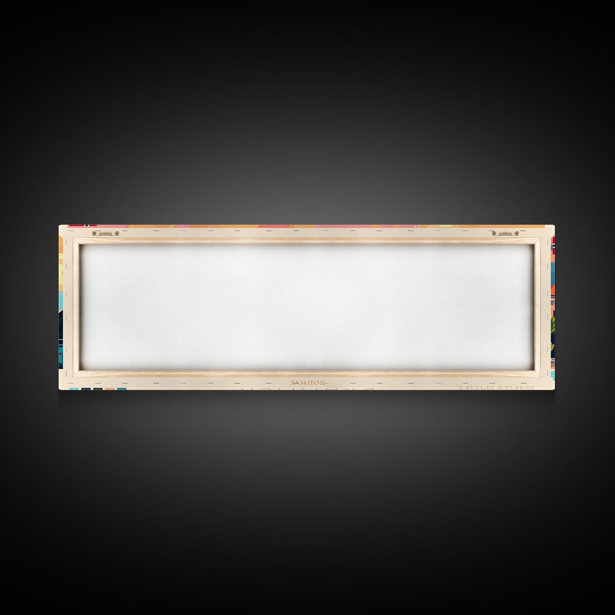 Drammen Norway Travel Print Wall Art, Panoramic City Art, Travel Art, Wall Decor, Vacation Gift, Framed Canvas Print Or Metal Art