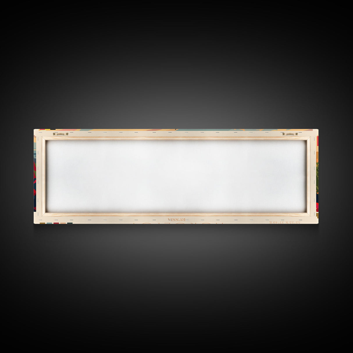 Korolyov Russia Wall Art, Panoramic Travel Poster, Panoramic Framed Canvas Print, City Wall Art, Wall Hanging Home Decor, Travel Art