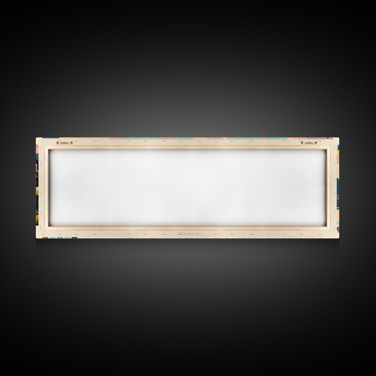 Kristiansand Norway Wall Art, Panoramic Travel Poster, Panoramic Framed Canvas Print, City Wall Art, Wall Hanging Home Decor, Travel Art