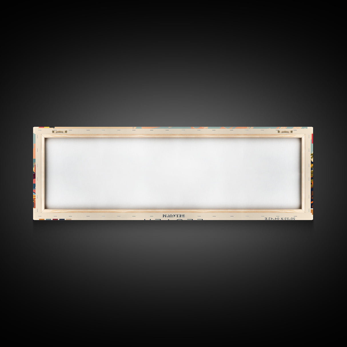 Leuven Belgium Travel Print Wall Art, Panoramic City Art, Travel Art, Wall Decor, Vacation Gift, Framed Canvas Print Or Metal Art