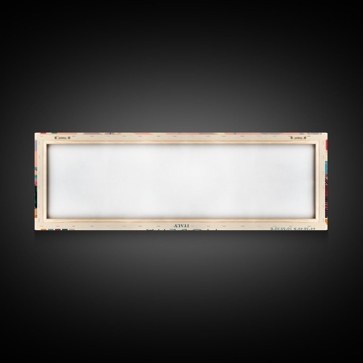 Modena Italy Travel Print Wall Art, Panoramic City Art, Travel Art, Wall Decor, Vacation Gift, Framed Canvas Print Or Metal Art