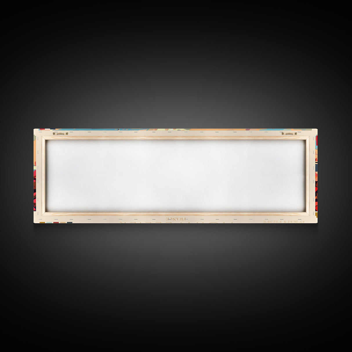 Montpellier France Wall Art, Panoramic Travel Poster, Panoramic Framed Canvas Print, City Wall Art, Wall Hanging Home Decor, Travel Art