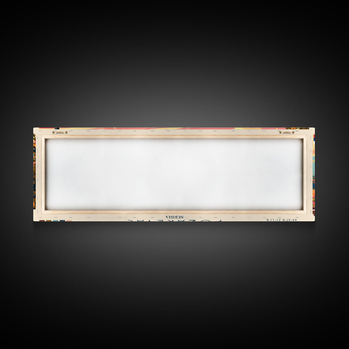 Pozarevac Serbia Travel Print Wall Art, Panoramic City Art, Travel Art, Wall Decor, Vacation Gift, Framed Canvas Print Or Metal Art