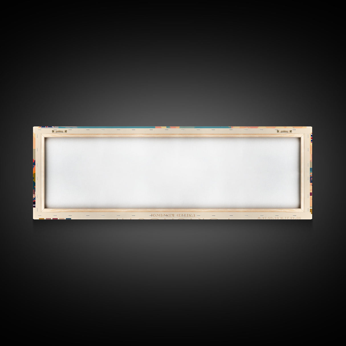 Portsmouth United Kingdom Wall Art, Panoramic Travel Poster, Panoramic Framed Canvas Print, City Wall Art, Wall Hanging Home Decor, Travel Art