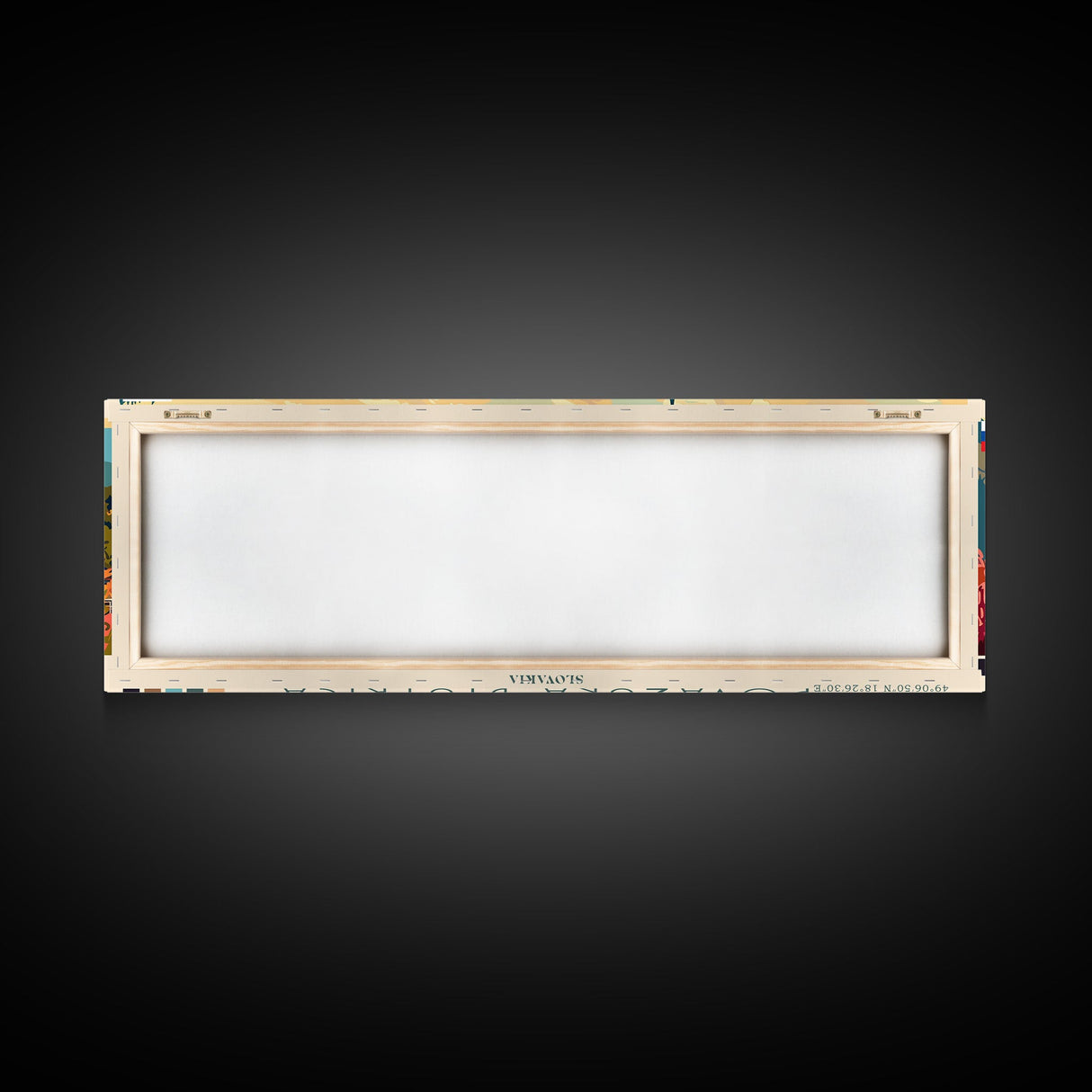 Povazska Bystrica Slovakia Travel Print Wall Art, Panoramic City Art, Travel Art, Wall Decor, Vacation Gift, Framed Canvas Print Or Metal Art