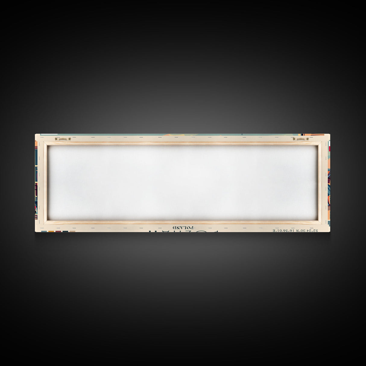 Pozna Poland Travel Art, City Art, Framed Canvas Print or Metal Wall Art, Europe Travel Poster, Panoramic Wall Art, Extra Wide Wall Art