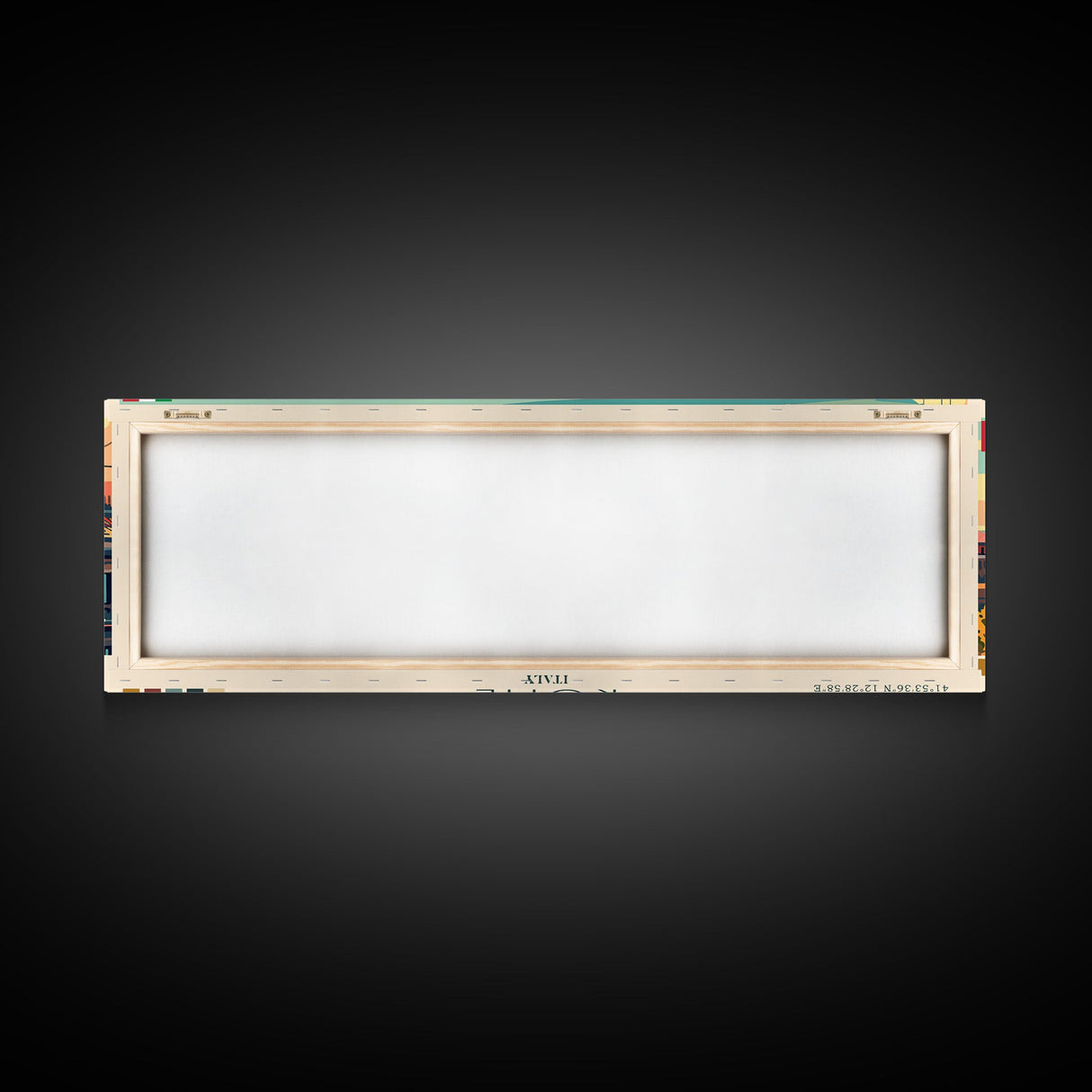 Rome Italy Travel Print Wall Art, Panoramic City Art, Travel Art, Wall Decor, Vacation Gift, Framed Canvas Print Or Metal Art