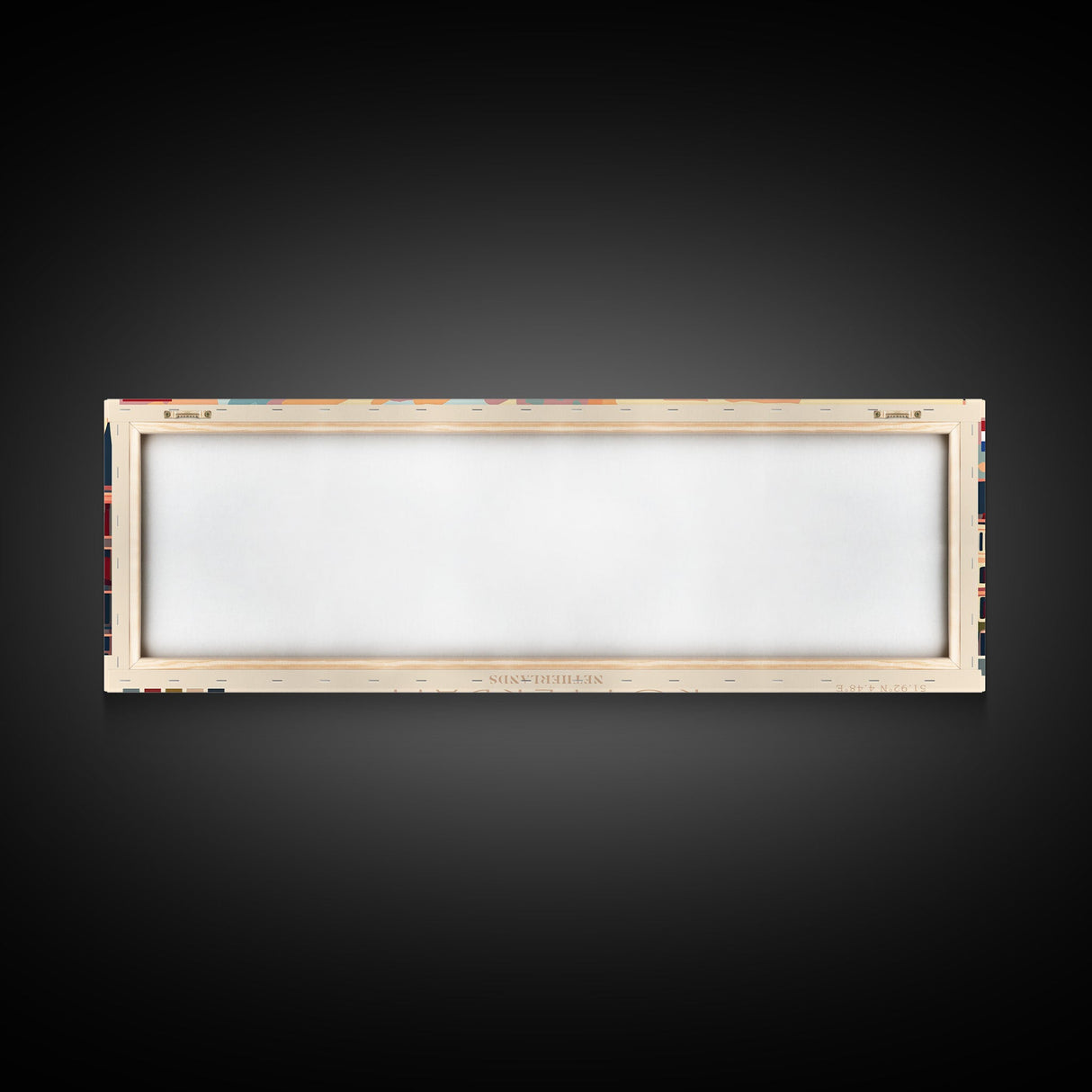 Rotterdam Netherlands Wall Art, Panoramic Travel Poster, Panoramic Framed Canvas Print, City Wall Art, Wall Hanging Home Decor, Travel Art