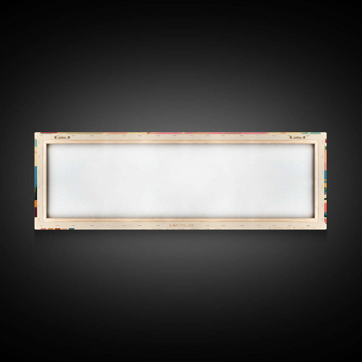 Szolnok Hungary Wall Art, Panoramic Travel Poster, Panoramic Framed Canvas Print, City Wall Art, Wall Hanging Home Decor, Travel Art