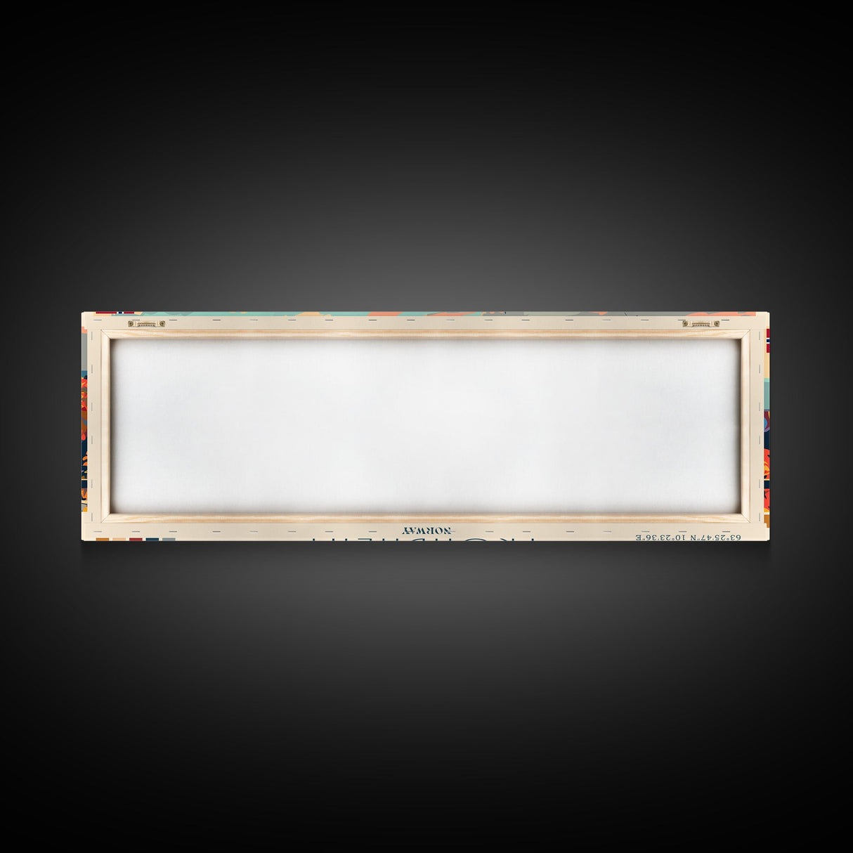 Trondheim Norway Travel Print Wall Art, Panoramic City Art, Travel Art, Wall Decor, Vacation Gift, Framed Canvas Print Or Metal Art