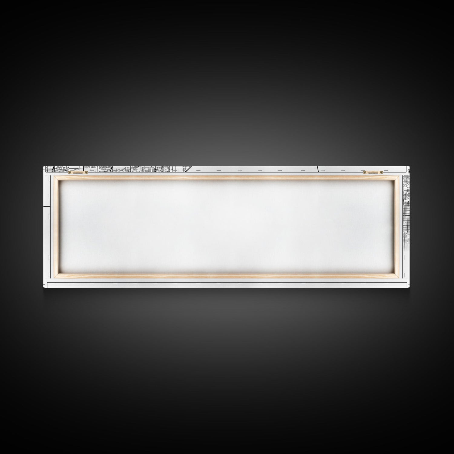 Panoramic Fort Lauderdale City Map, Florida Art, Map Print, Minimalist Wall Art, Canvas Art, Housewarming Gift, Street Map Art, Closing Gift