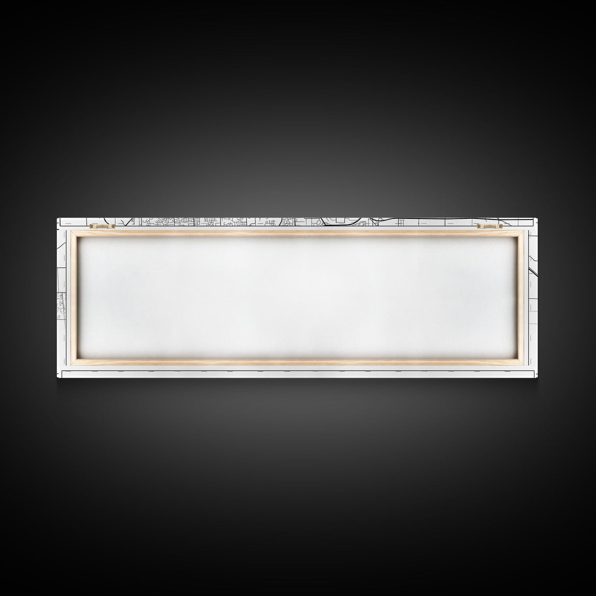 Panoramic Fort Wayne City Map, Indiana Art, Map Print, Minimalist Wall Art, Canvas Art, Housewarming Gift, Street Map Art, Closing Gift