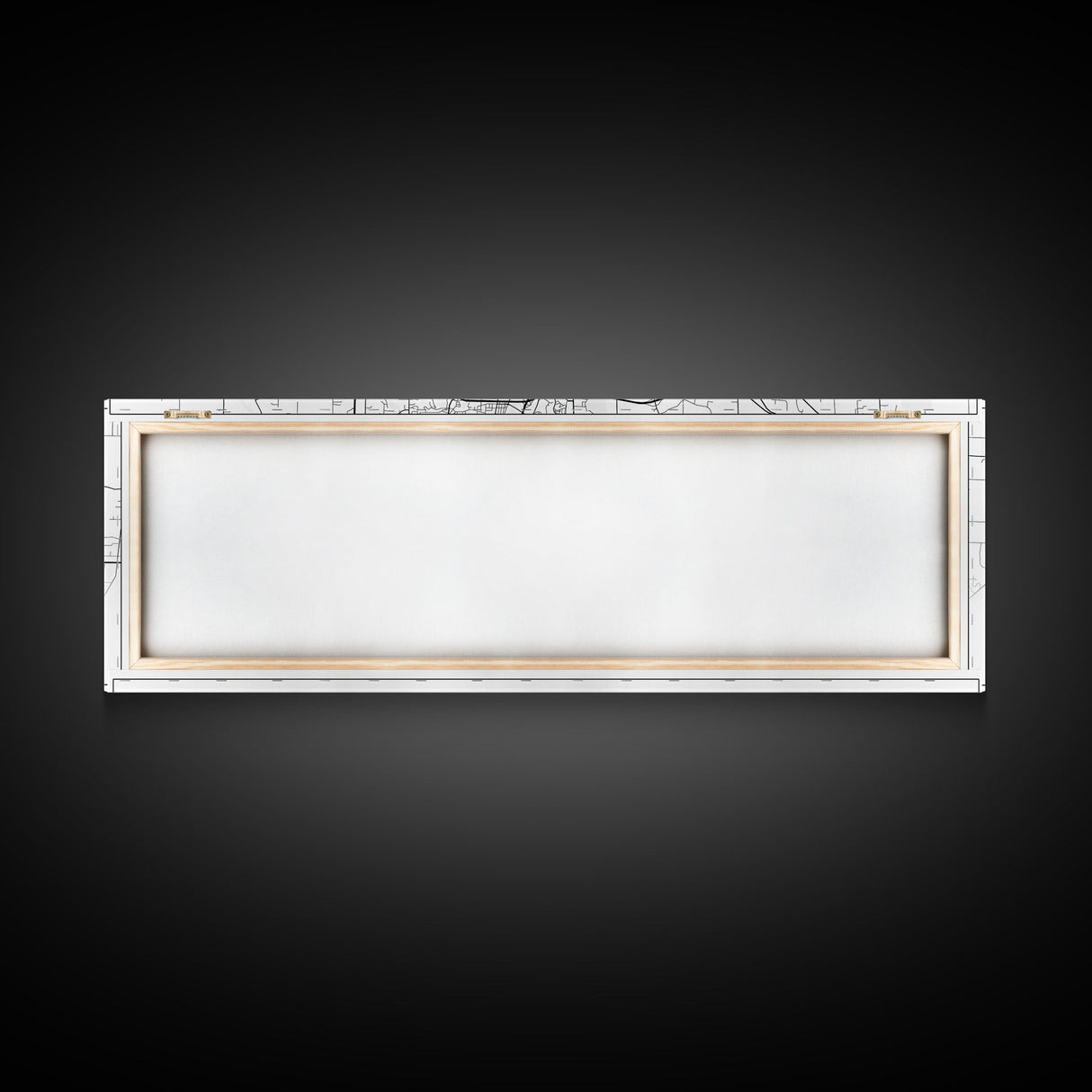 Panoramic Grand Rapids City Map, Michigan Art, Map Print, Minimalist Wall Art, Canvas Art, Housewarming Gift, Street Map Art, Closing Gift