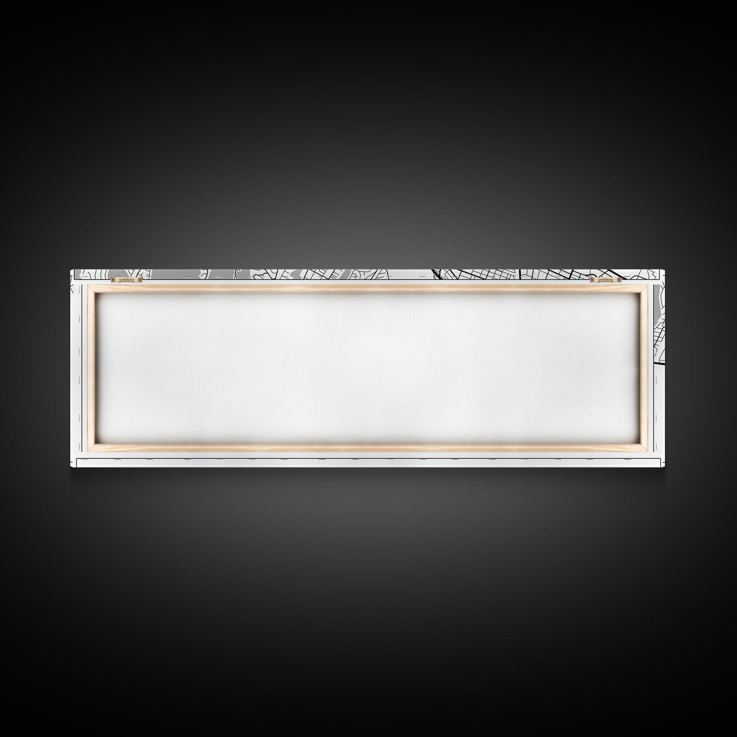 Panoramic Honolulu City Map, Hawaii Art, Map Print, Minimalist Wall Art, Canvas Art, Housewarming Gift, Street Map Art, Closing Gift