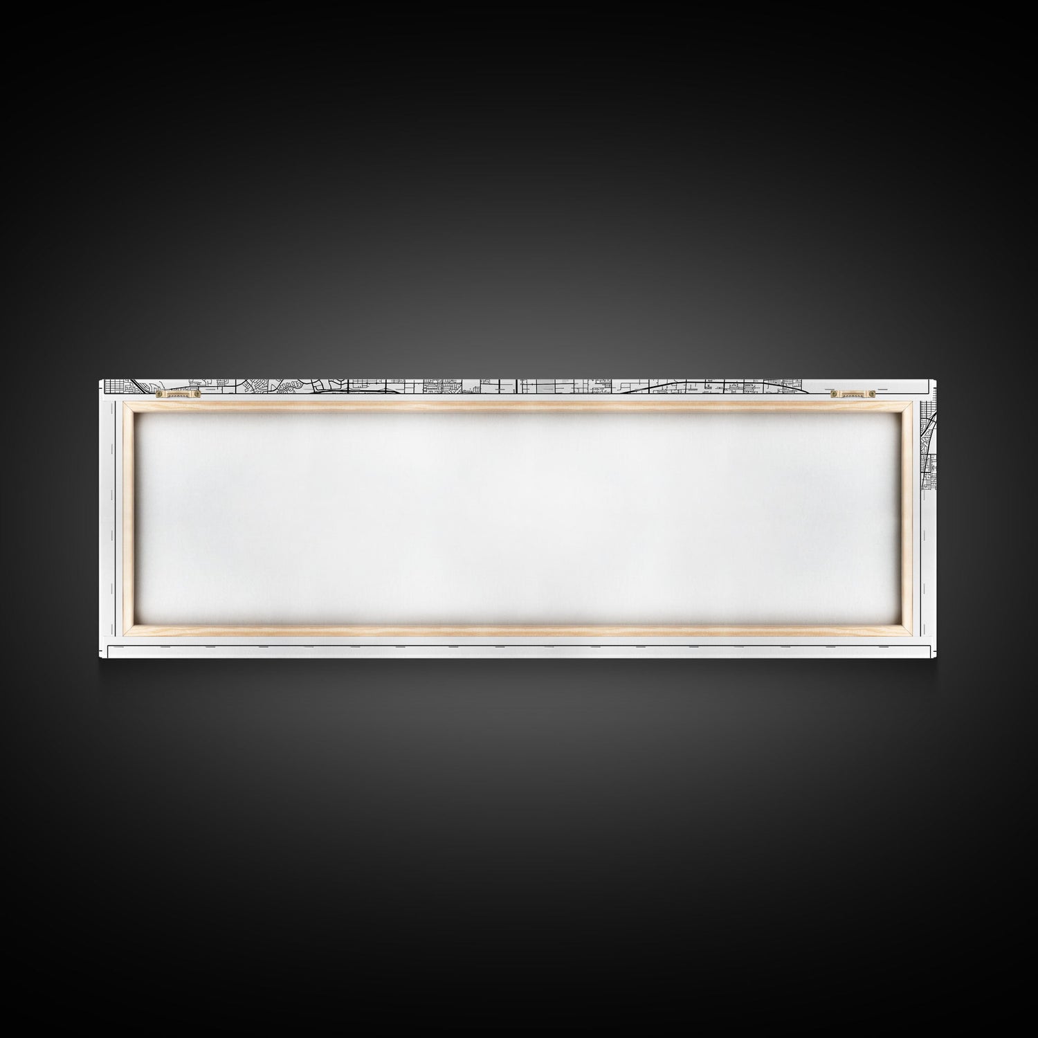 Panoramic Las Vegas  City Map, Nevada Art, Map Print, Minimalist Wall Art, Canvas Art, Housewarming Gift, Street Map Art, Closing Gift