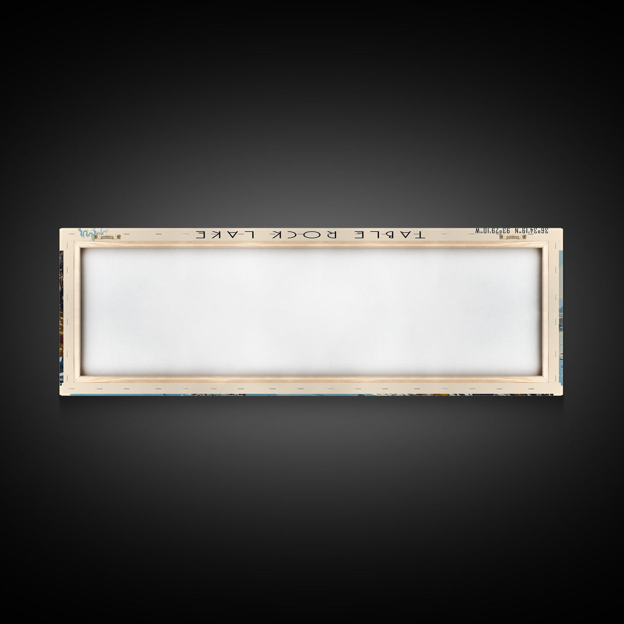 Table Rock Lake Missouri Panoramic Wall Art, Framed Canvas Print, Lake House Decor, Travel Poster, Beautiful Lake Scene, Living Room Decor