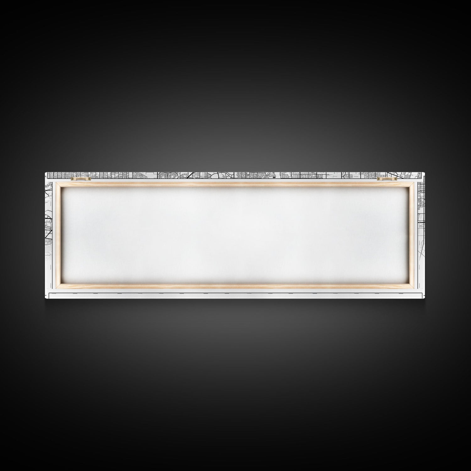 Panoramic Ontario City Map, California Art, Map Print, Minimalist Wall Art, Canvas Art, Housewarming Gift, Street Map Art, Closing Gift