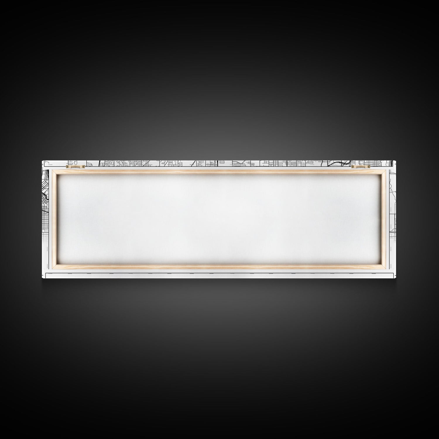 Panoramic St Paul City Map, Minnesota Art, Map Print, Minimalist Wall Art, Canvas Art, Housewarming Gift, Street Map Art, Closing Gift