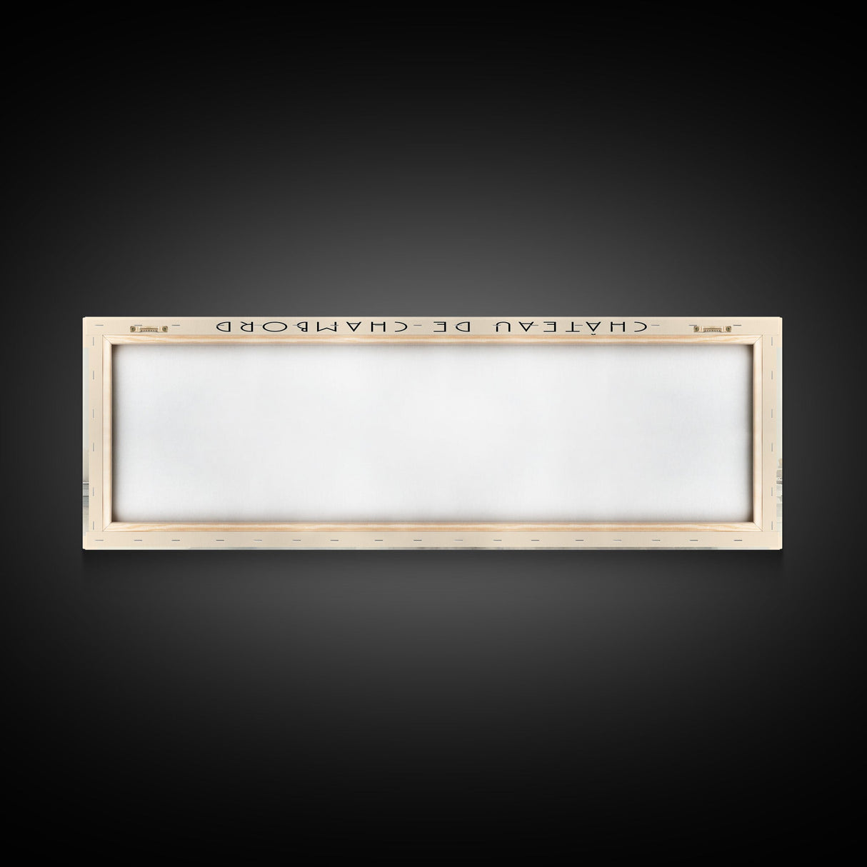 Château de Chambord Travel Poster Print, Framed Canvas Print, COUNTRY Travel Art, Wood Framed Art, Wall Hanging, Home Decor