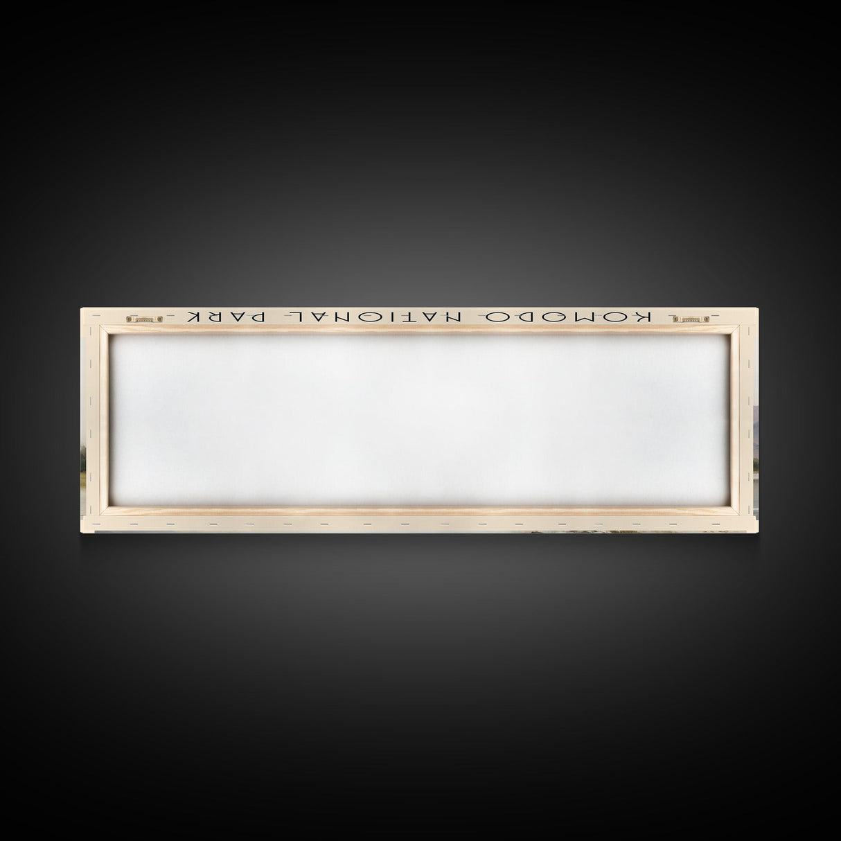 Komodo National Park Framed Canvas Print Travel Poster | Wall Art | Home Decor | Gift For Travel Lover | Wall Hanging | Original Art