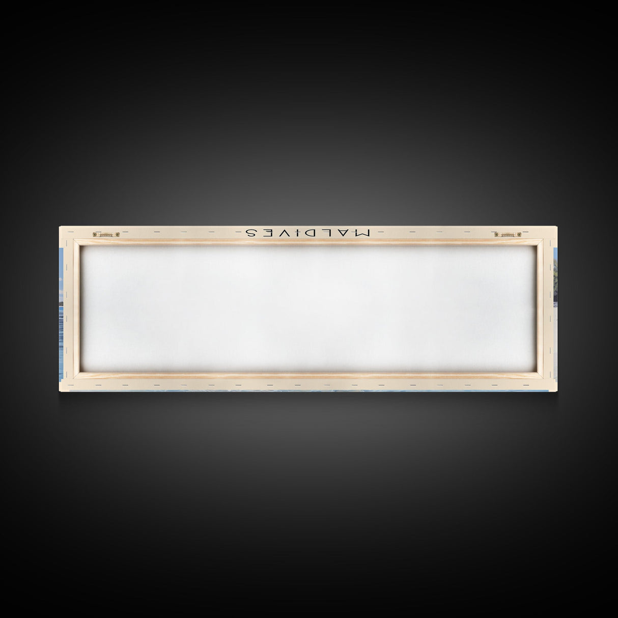 Maldives Travel Poster Print, Framed Canvas Print, COUNTRY Travel Art, Wood Framed Art, Wall Hanging, Home Decor