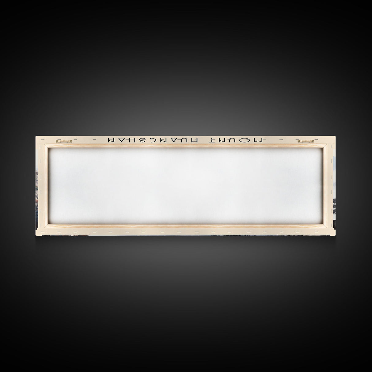 Mount Huangshan Travel Poster Print, Framed Canvas Print, COUNTRY Travel Art, Wood Framed Art, Wall Hanging, Home Decor